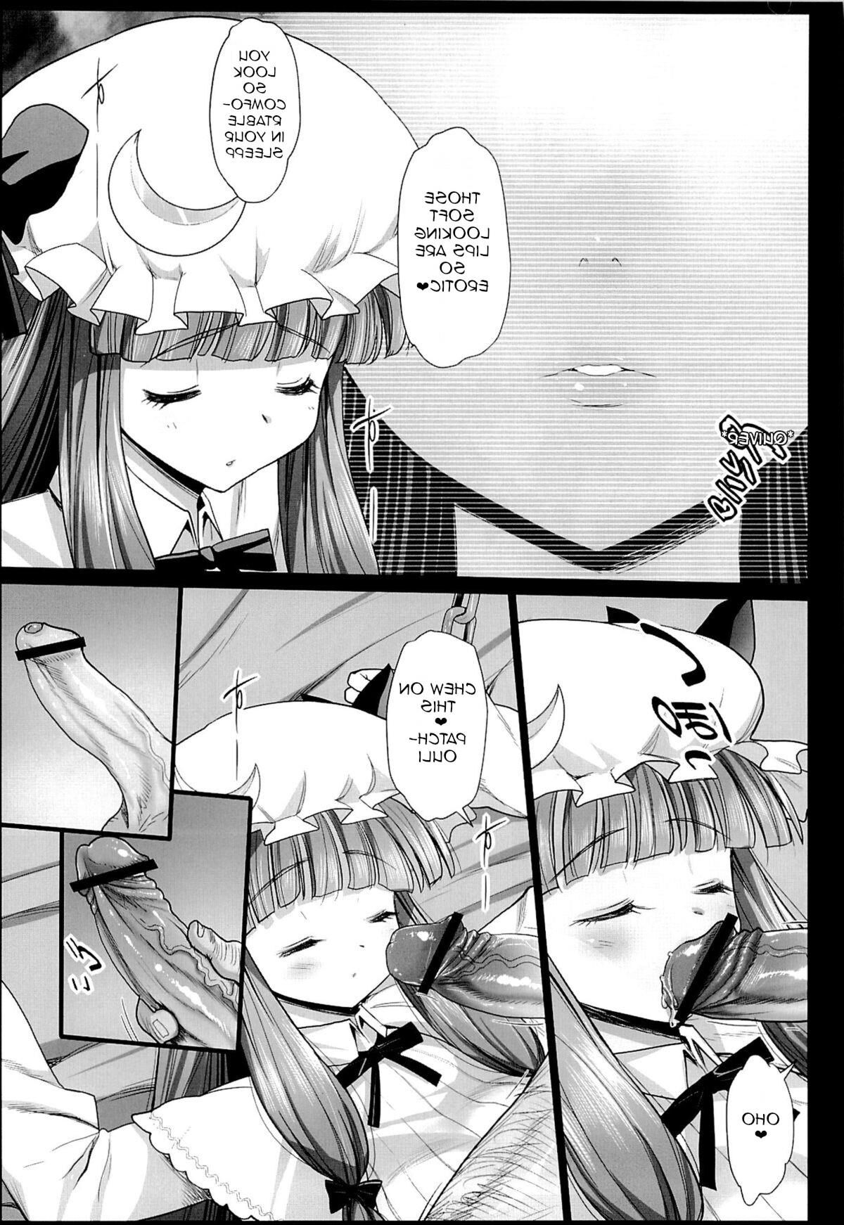 [Ma-Kurou] Patchouli, Soap ni Shizumu [English]