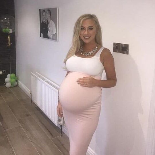 Blonde non nude pregnant 