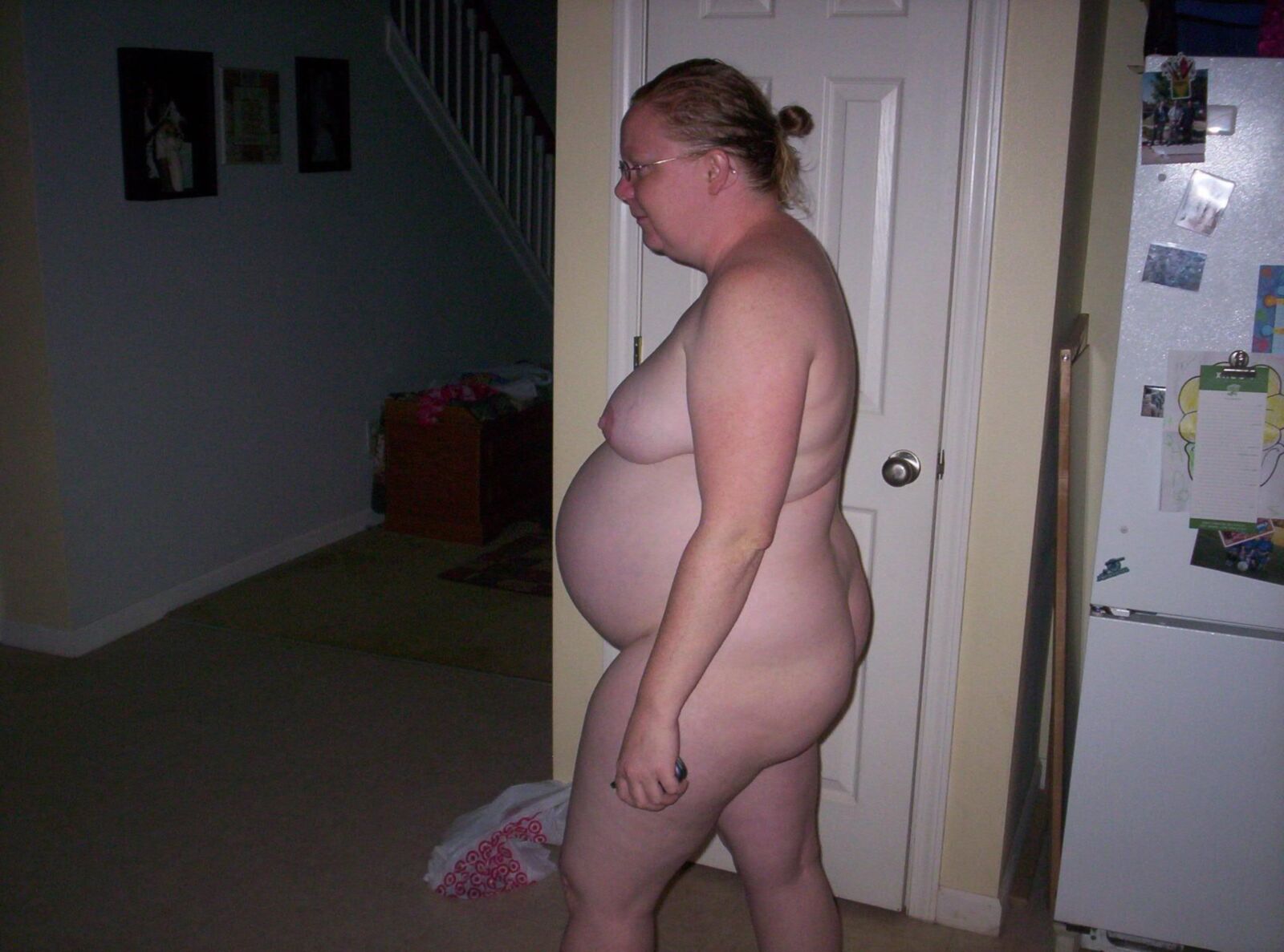 Knocked up BBW Wife