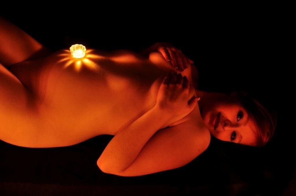 pregnant by candlelight