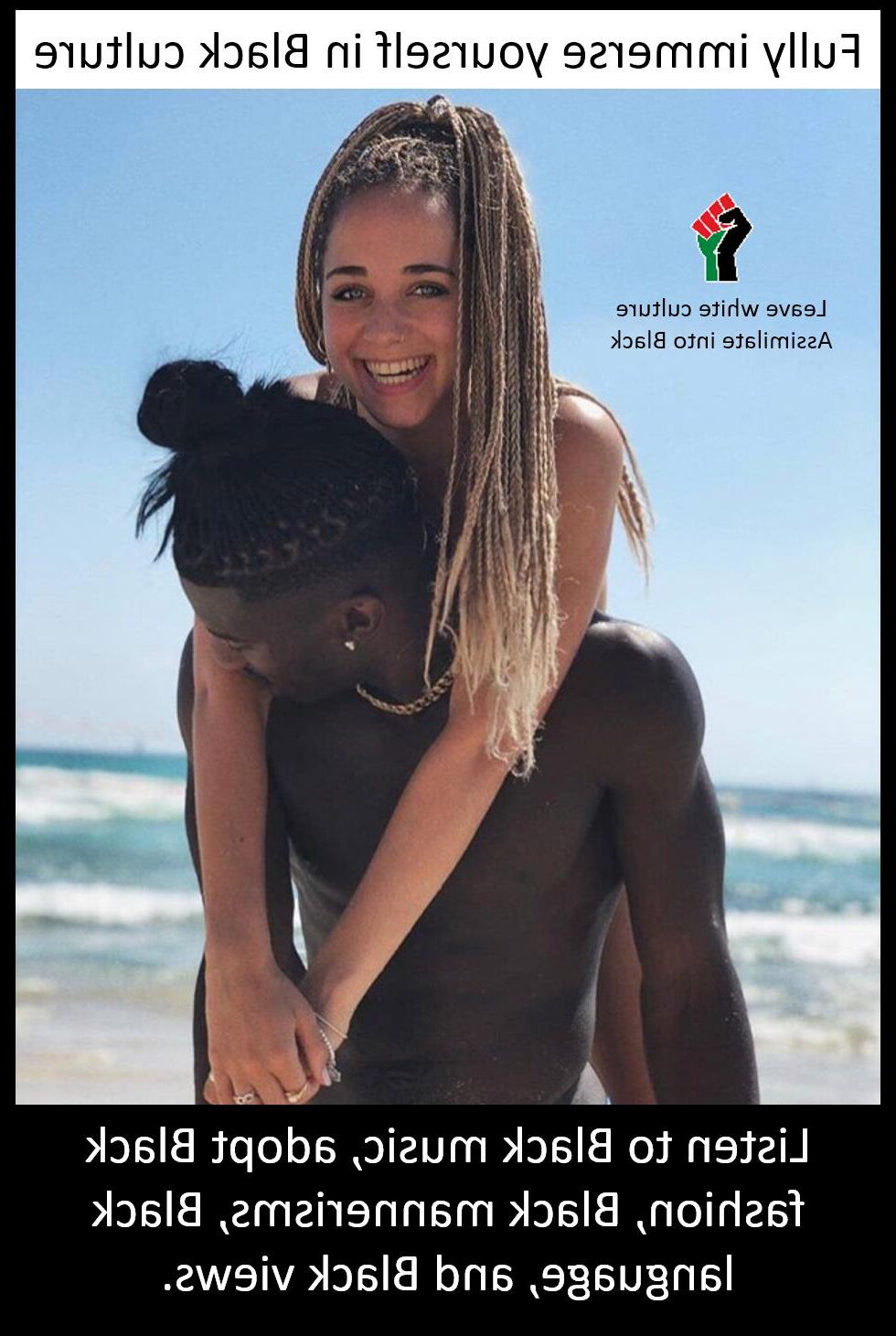 BNWO cría interracial