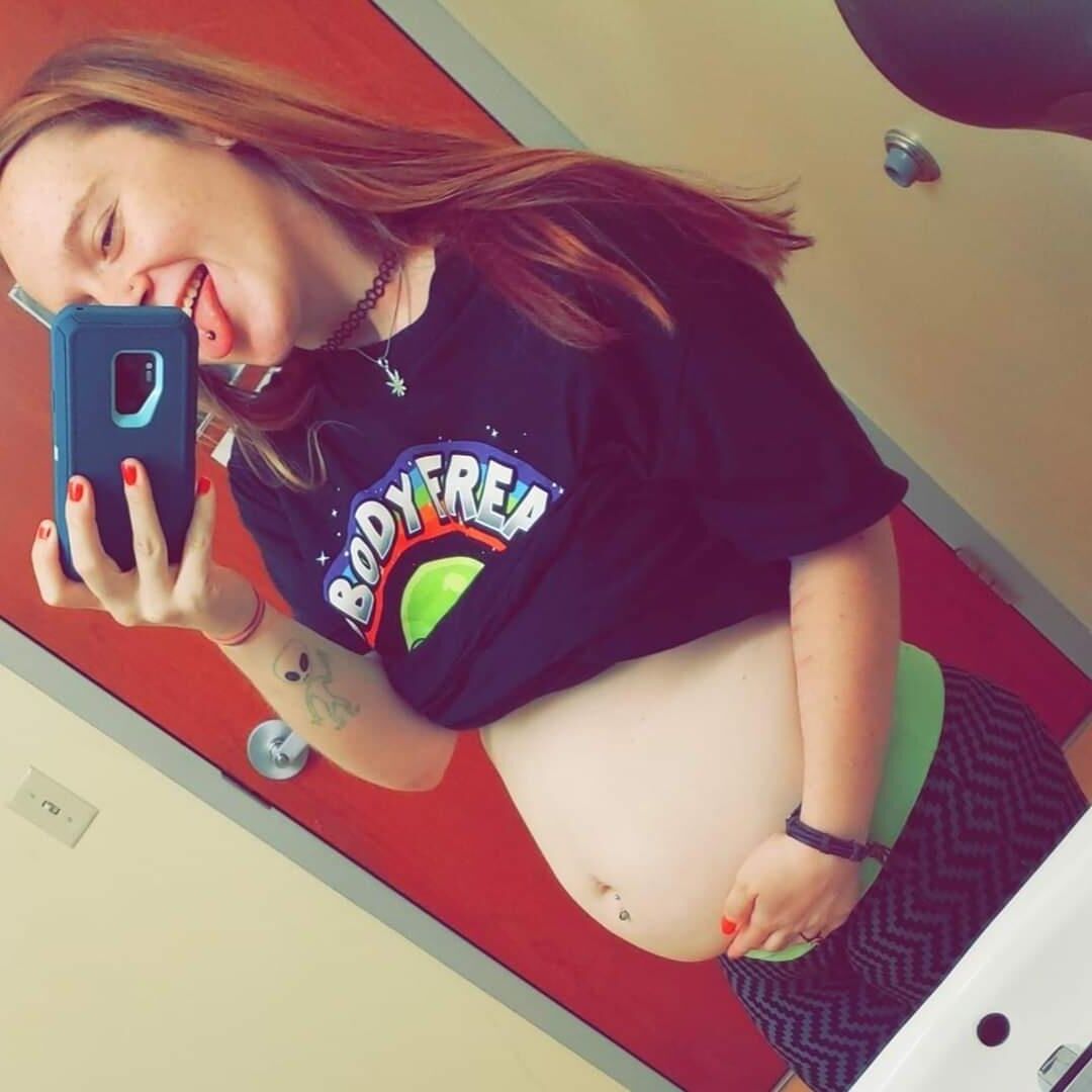 Pregnant teen 17