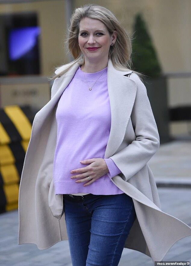 Rachel Riley. TV whore. Pregnant.