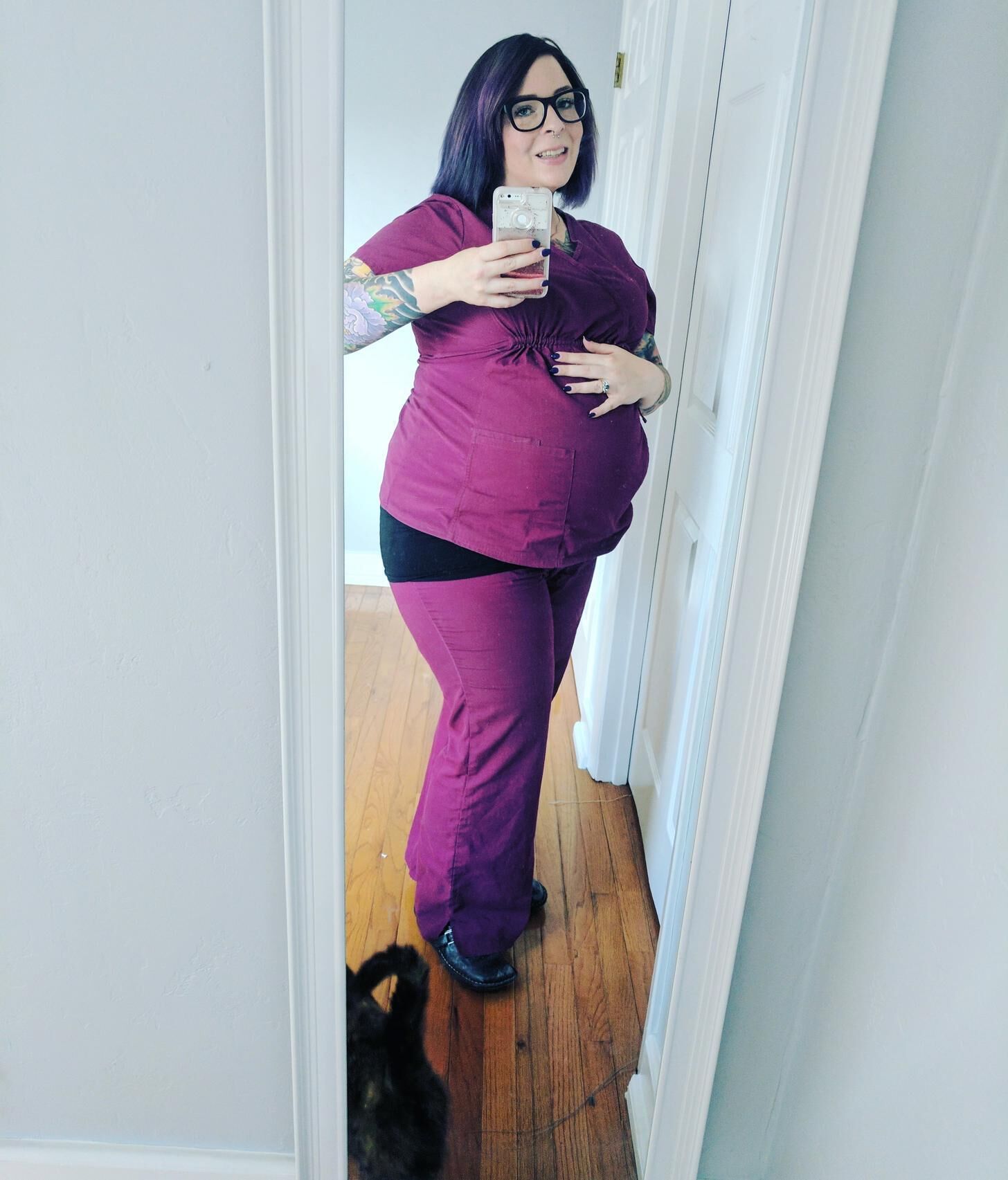 Pregnant at work  #2