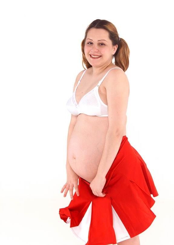 Pregnant Cheerleader Sandy