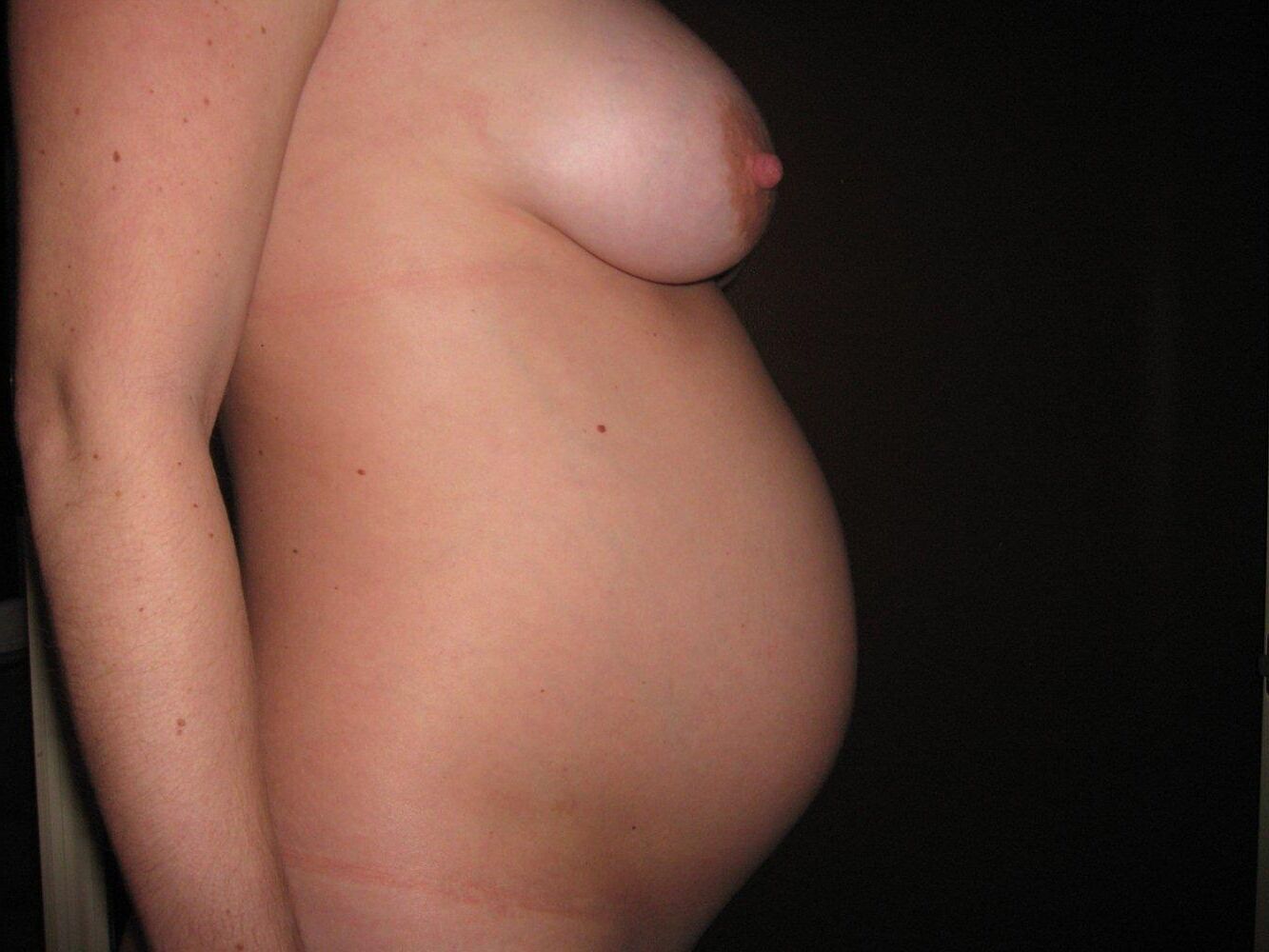 Amateur enceinte inconnue