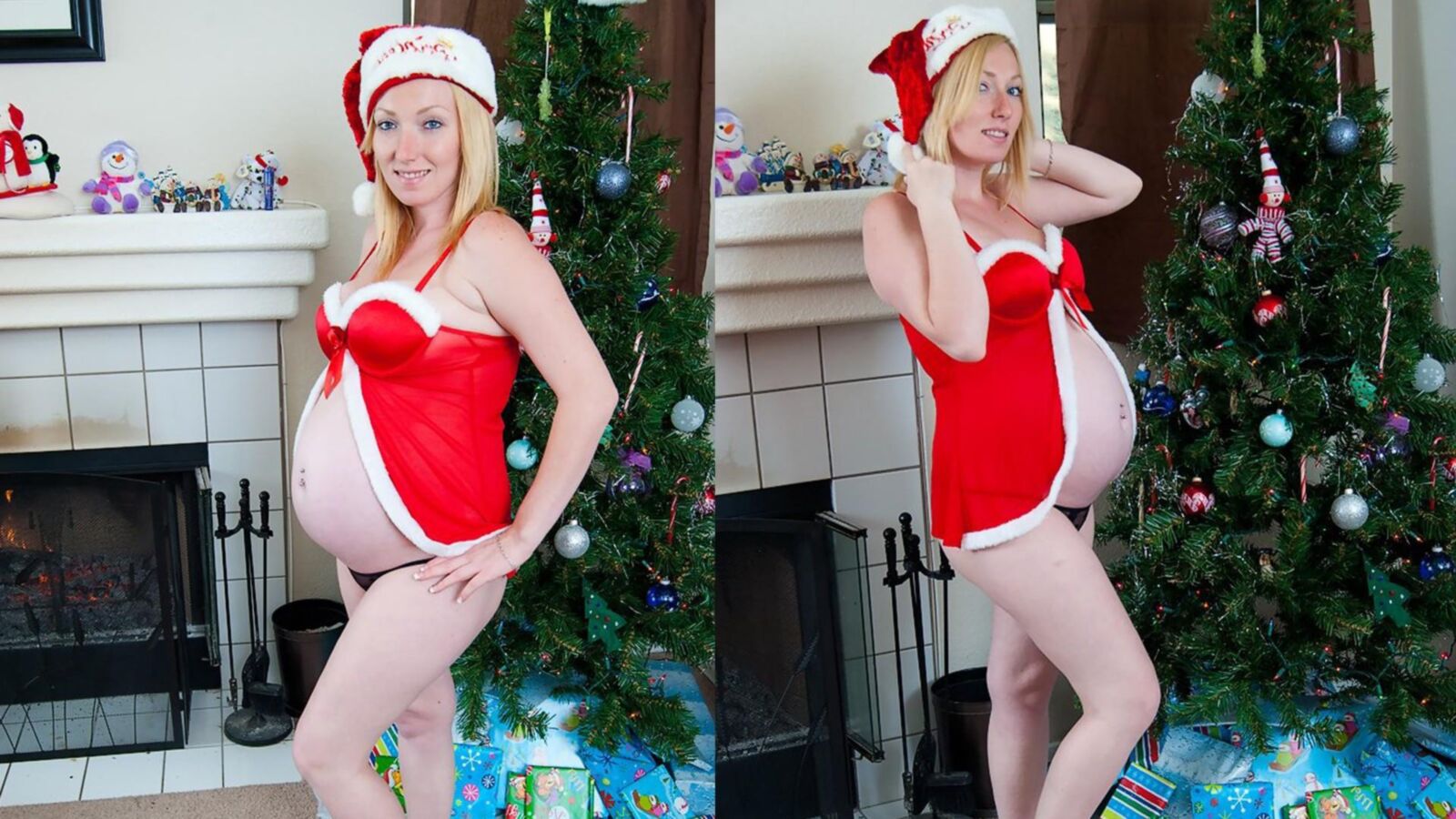 Christmas Desktop WP 2020 Pregnant Ladies Edition