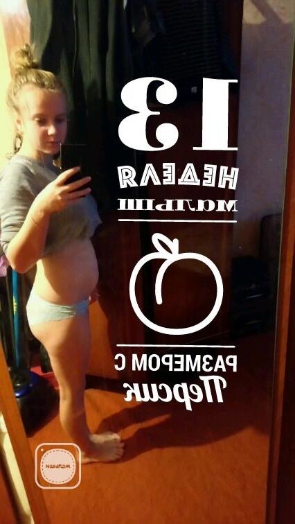 23 y.o. pregnant amateur russian girl Anzhelika V.