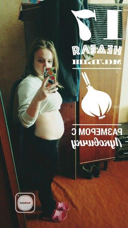 23 y.o. pregnant amateur russian girl Anzhelika V.