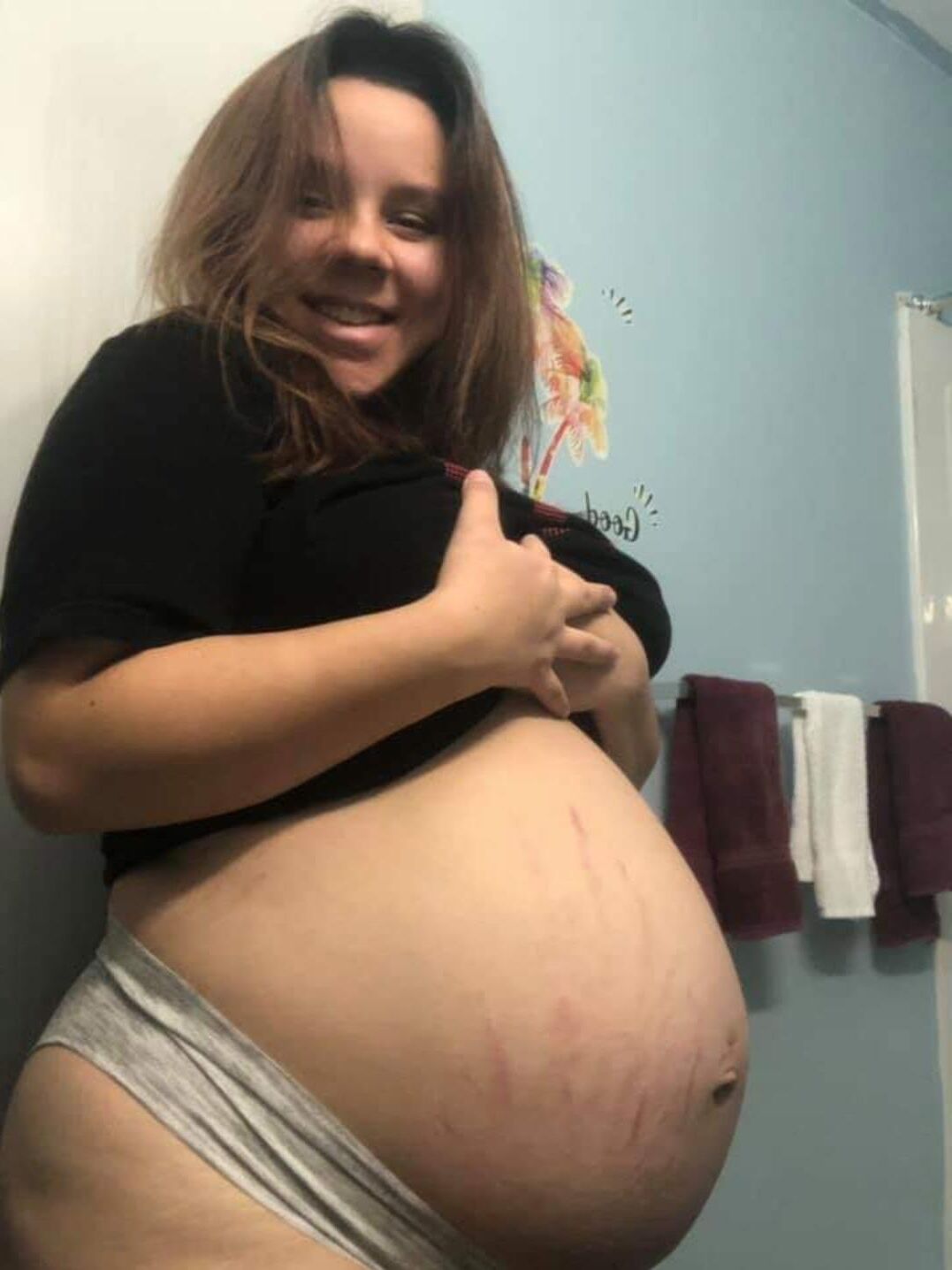 Pregnant bbw teen 3