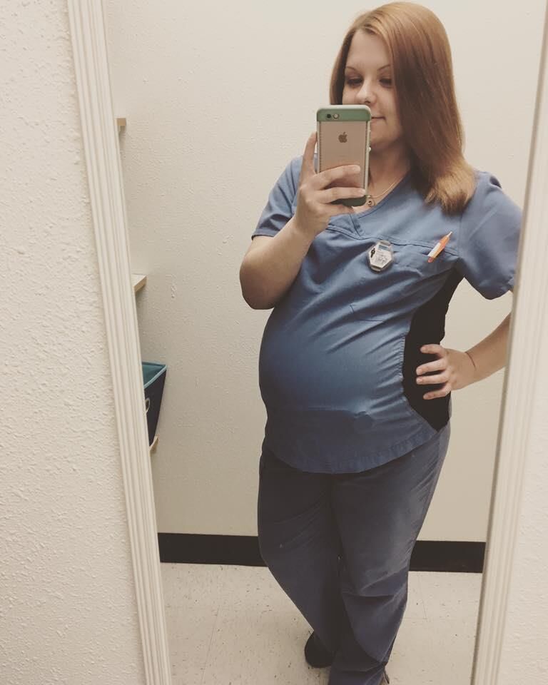 Pregnant at work  #2