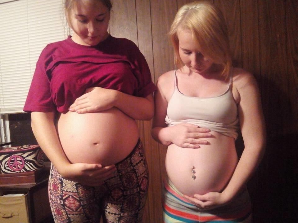 Two or More Pregnant Gals