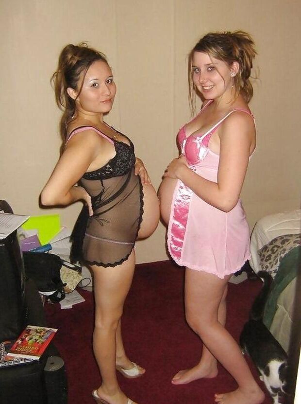 Two or More Pregnant Gals