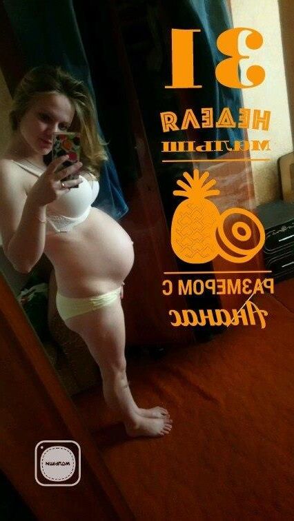 23 y.o. pregnant amateur russian girl Anzhelika V.