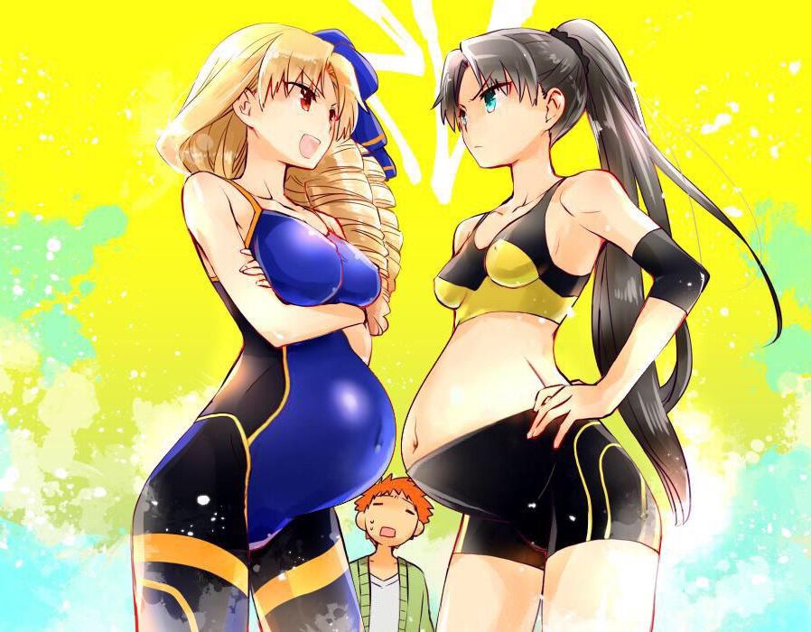 Pregnant Anime Sluts 33