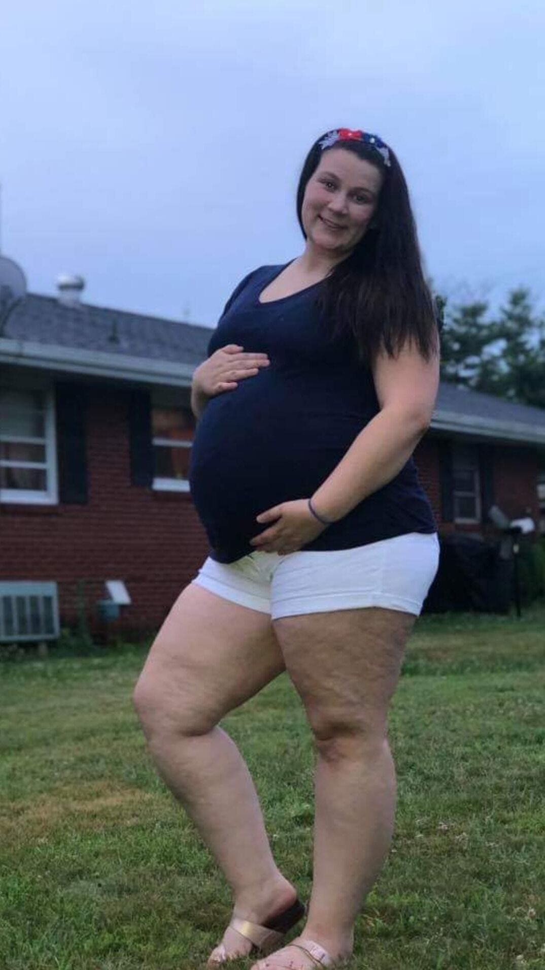 Pregnant bbw teen