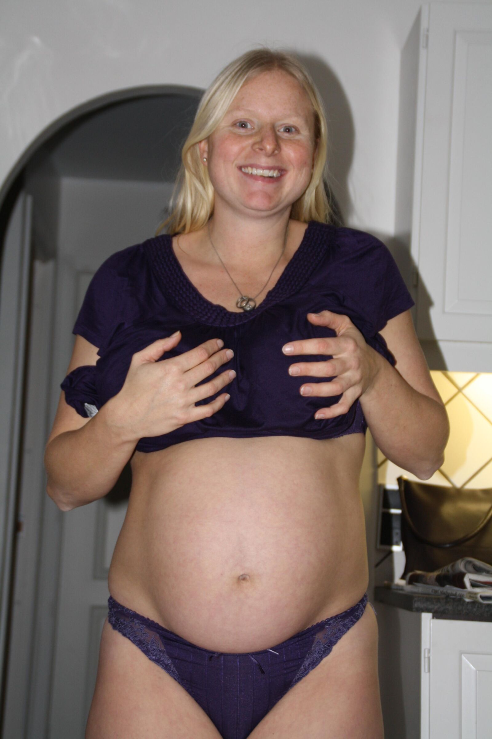 Lovely pregnant wife