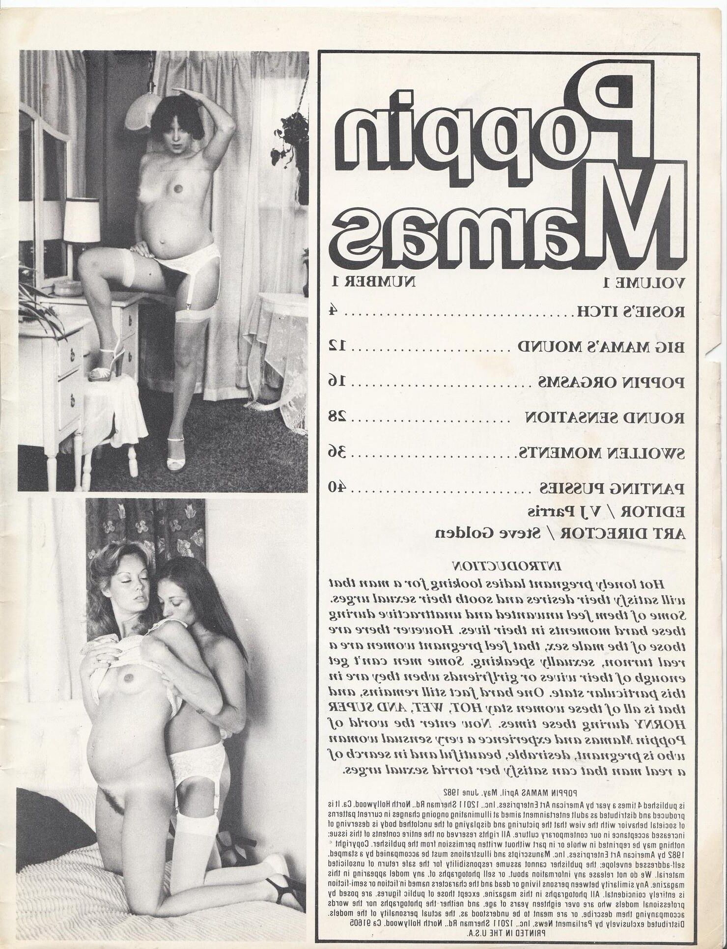 Revista vintage Poppin Mamas 1-1