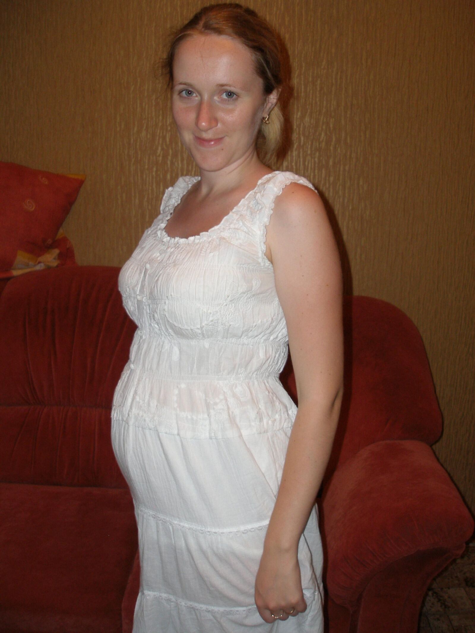 Pregnant Blonde Wife