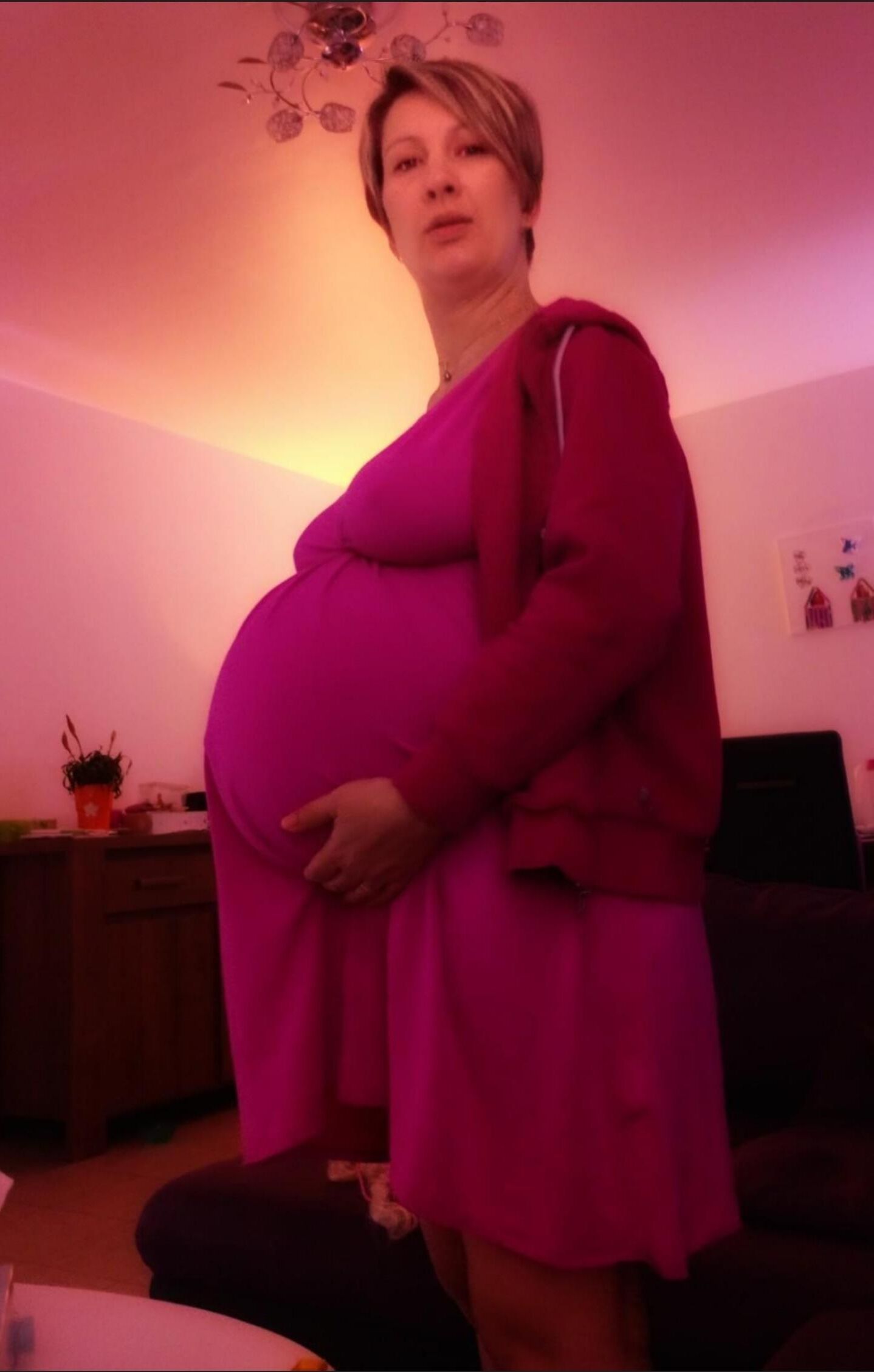 Pregnant French Slut Diane