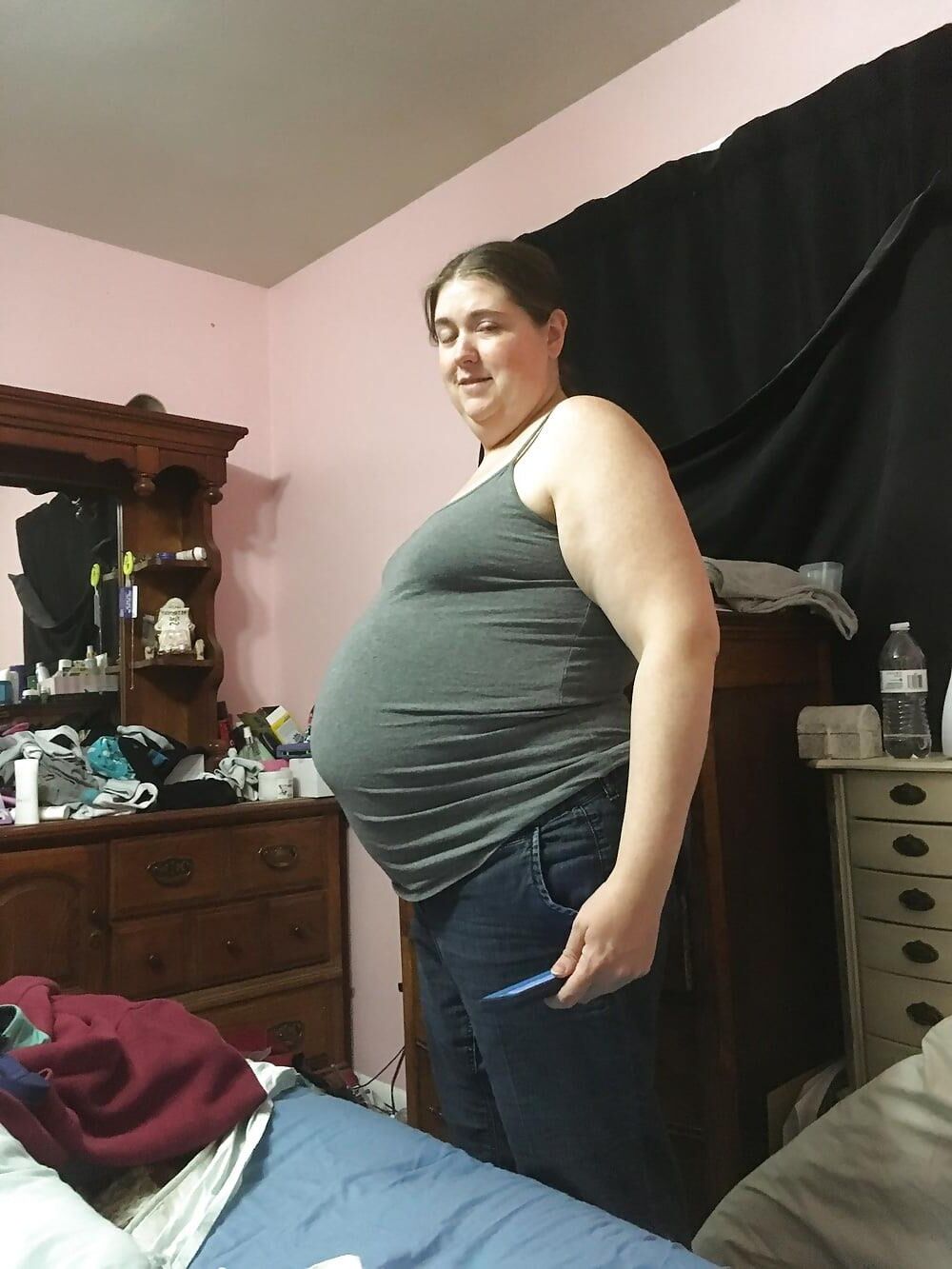 pregnant wife