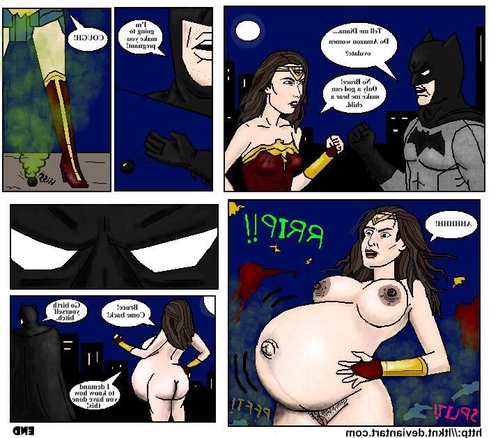 Batman Vs. Wonder Woman: Dawn Of Pregnancy 