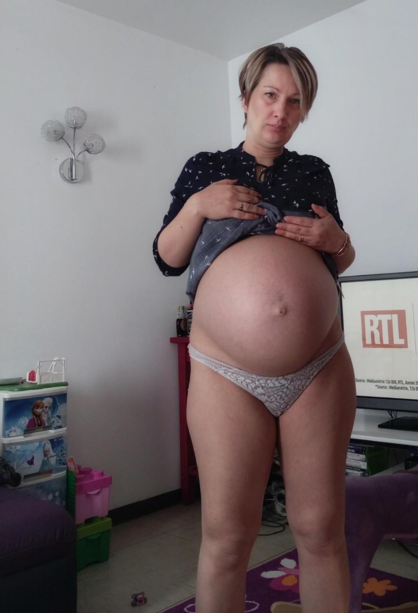 Pregnant French Slut Diane