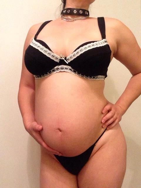 Pregnant with nursing bra