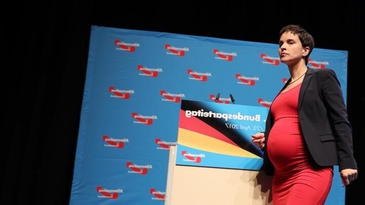 Frauke Petry german AFD pregnant