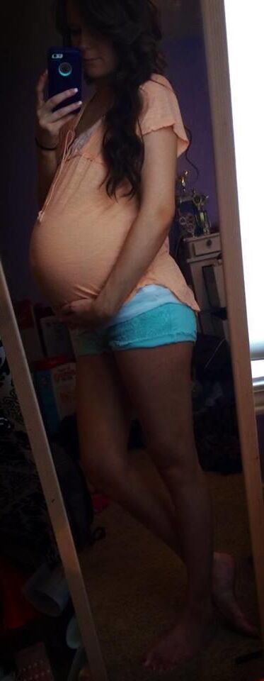 Pregant Cheerleader Katie