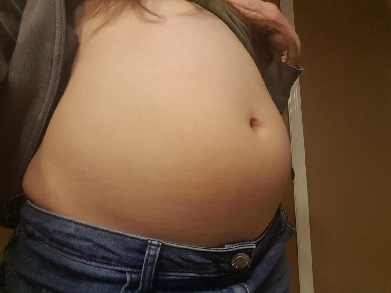 Pregnant belly