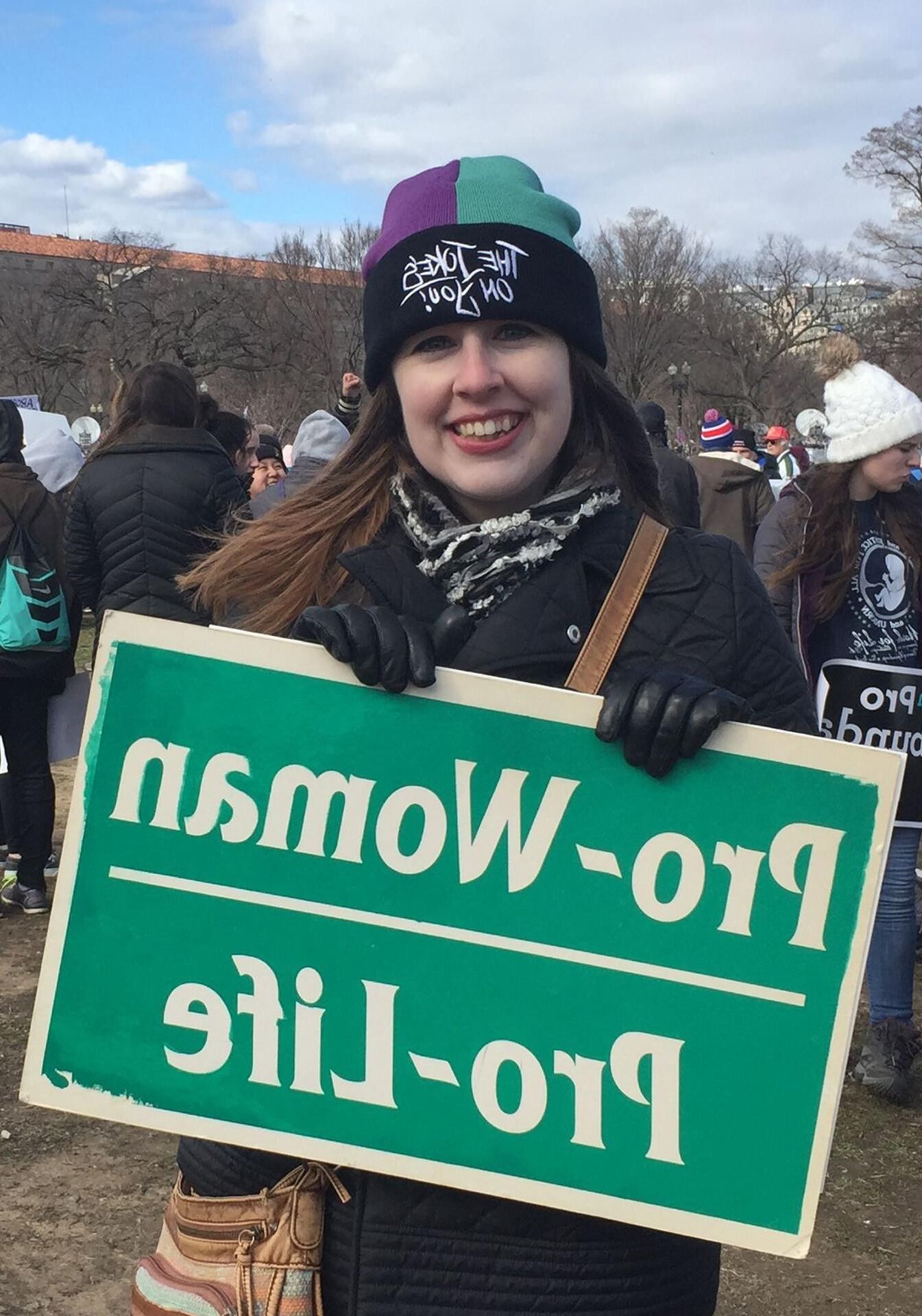 College Pro-Life Protesters