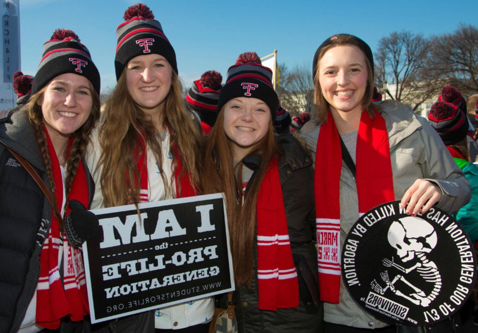 College Pro-Life Protesters