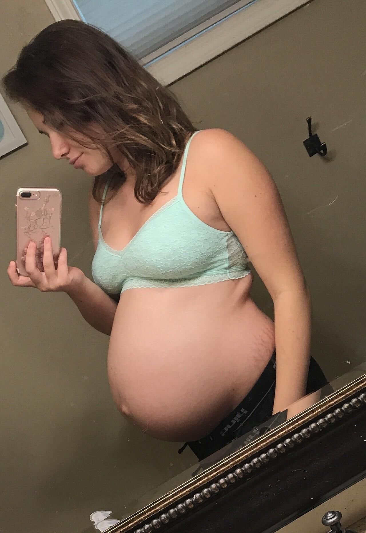 Pregnant belly