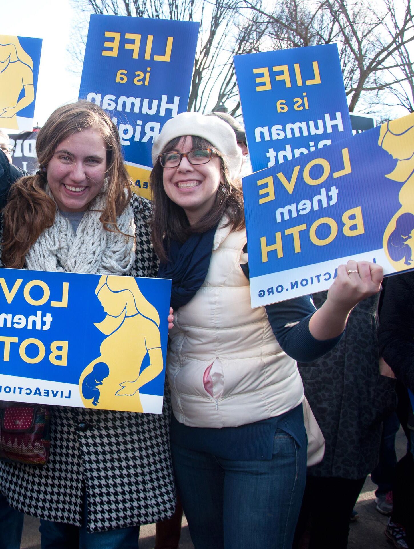 College Pro-Life Protesters