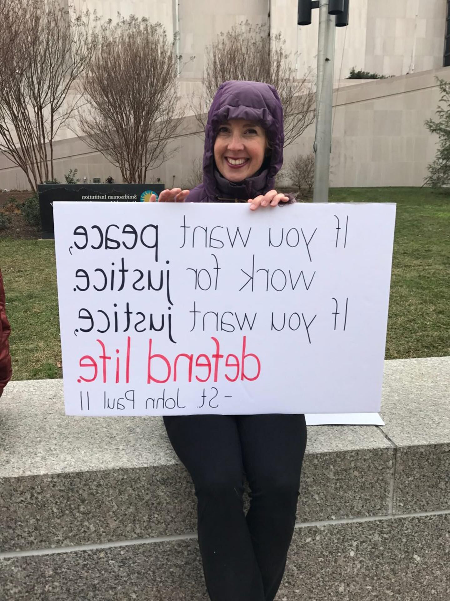 College Pro-Life Protesters