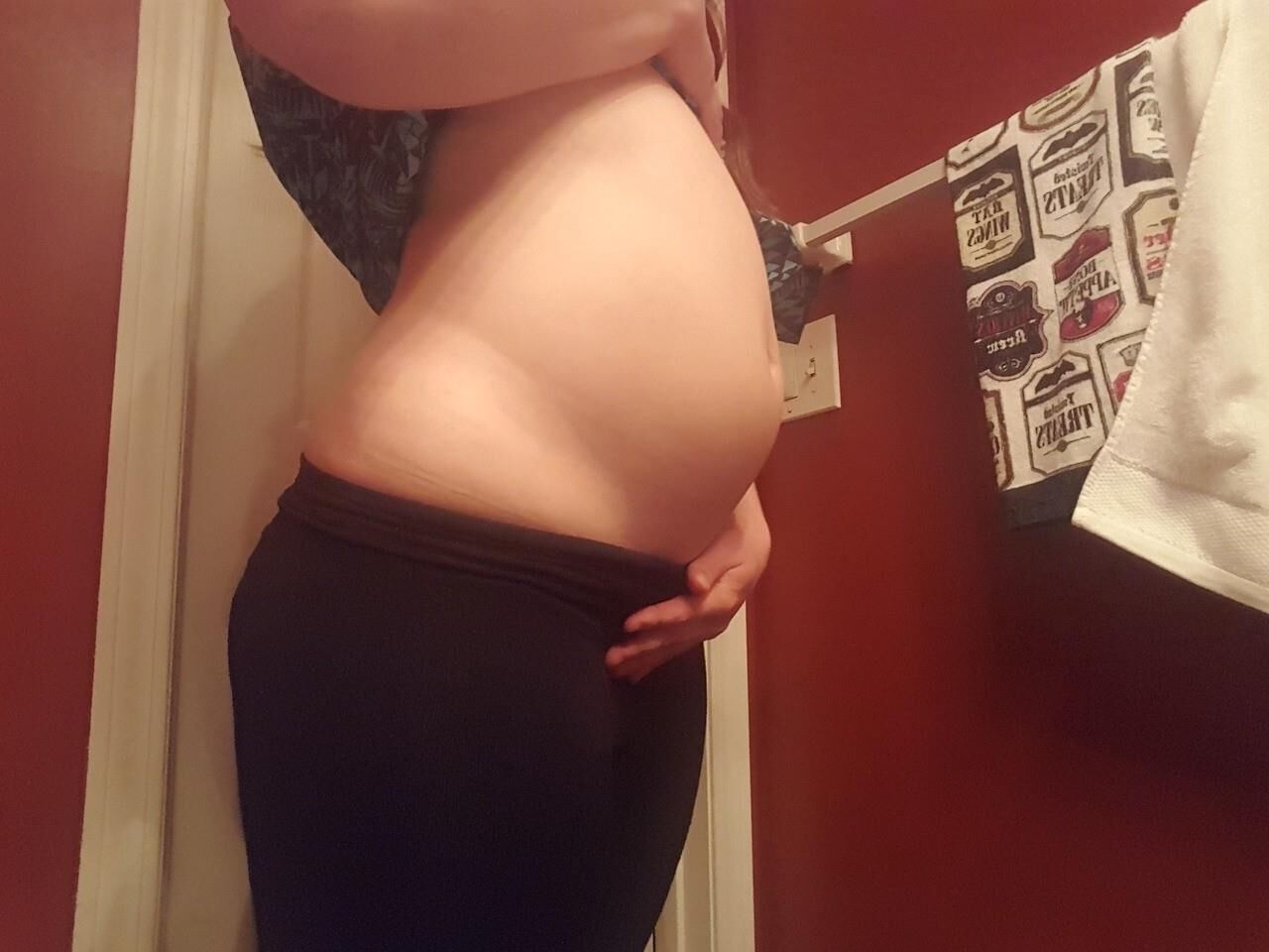 Pregnant belly