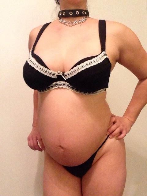 Pregnant with nursing bra