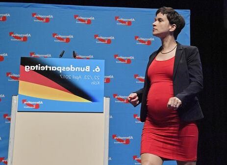 Frauke Petry german AFD pregnant