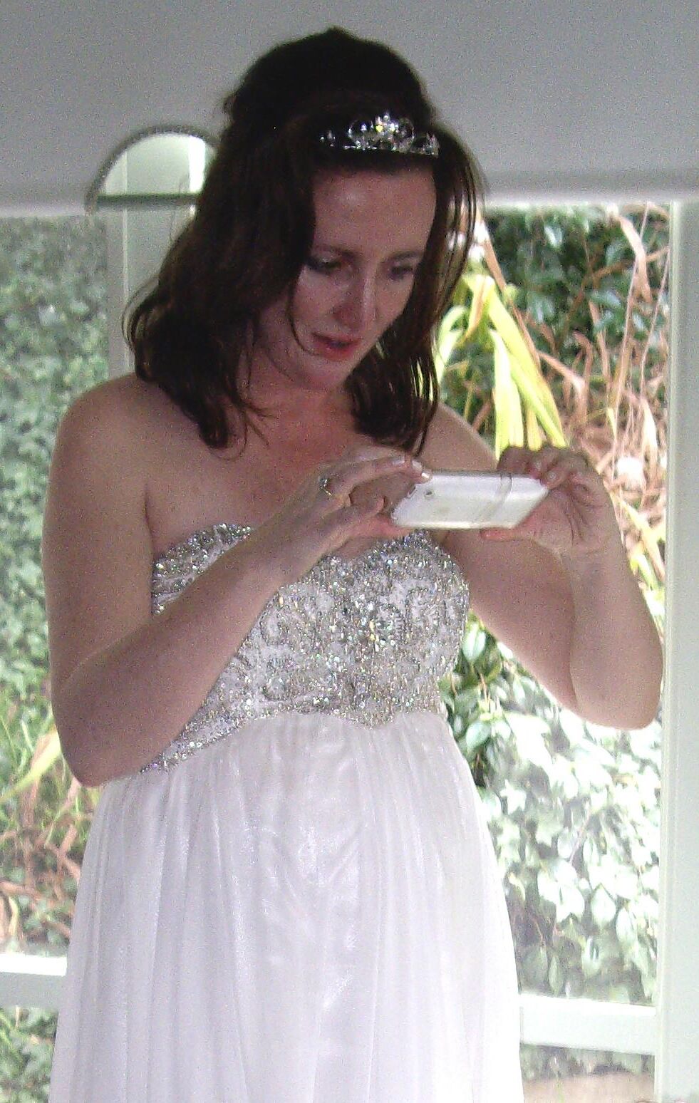 Pregnant slut bride