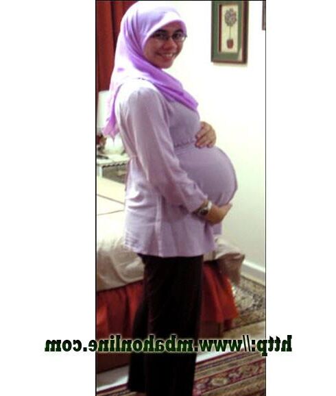 Bunda Hamil Cantik Berjilbab