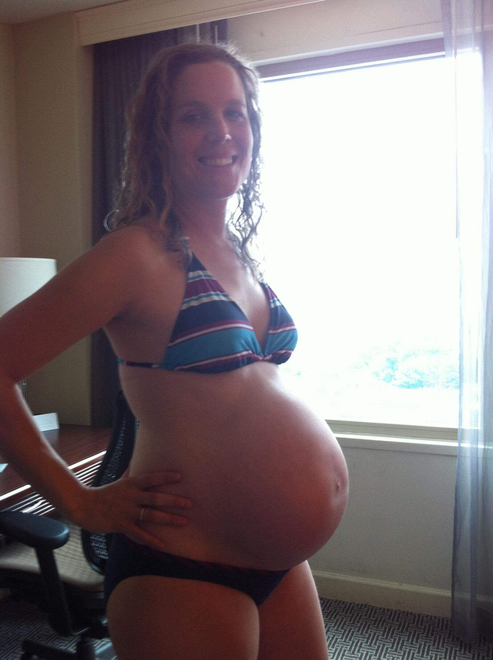 Pregnant Bikinis and Swimsuits