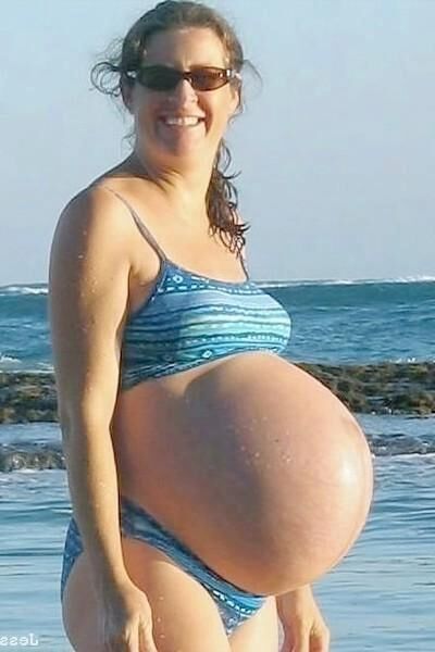 Pregnant Bikinis and Swimsuits