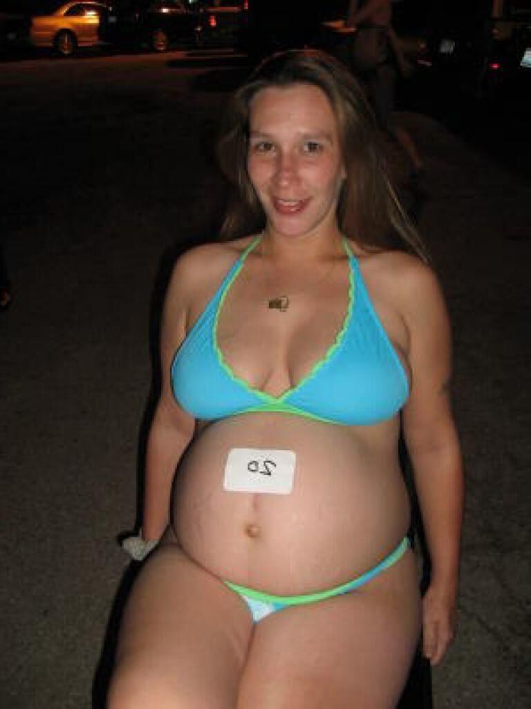 Pregnant Bikinis and Swimsuits