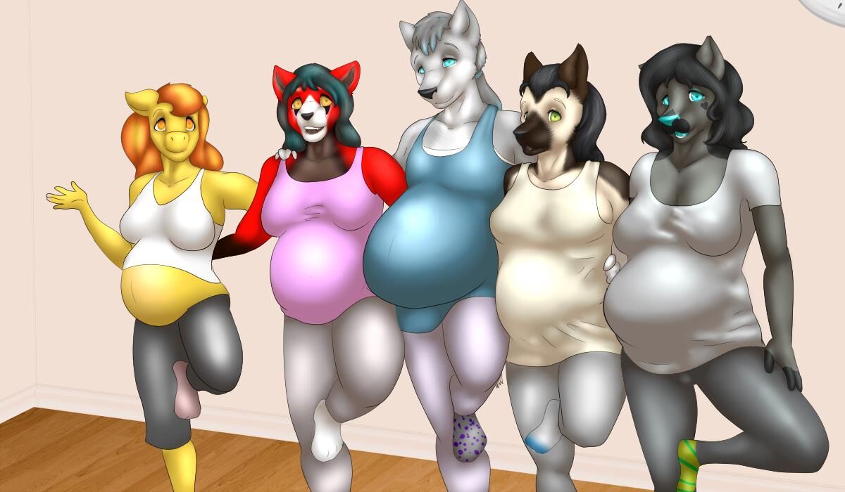 Preggo Furry Fems 12