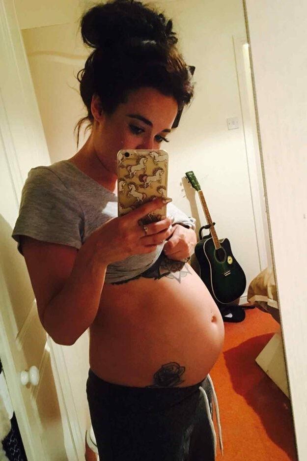 Stephanie Davis. Weitere Schwangerschaftsfotos.