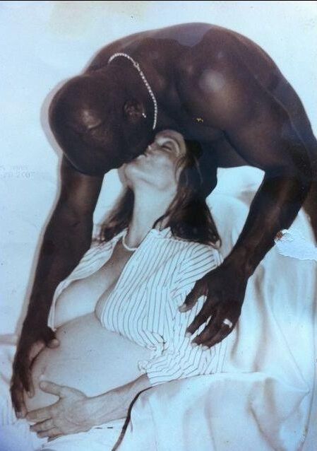 embarazada interracial