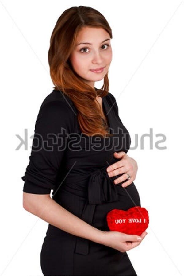 White Women in Black Dresses (Pregnant edition)