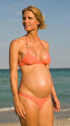 Pregnant Bikinis and Swimsuits