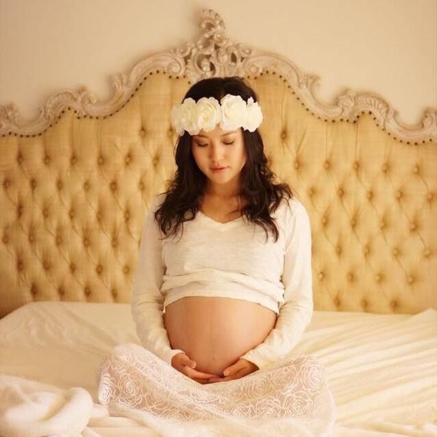 Pregnant Asian